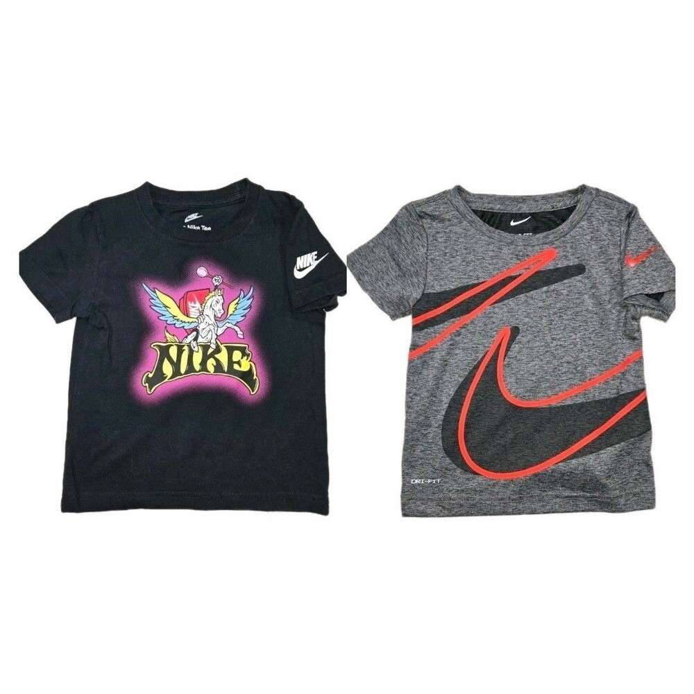 Lot Of 2 Boys Nike Short Sleeve T Shirt Size 3T